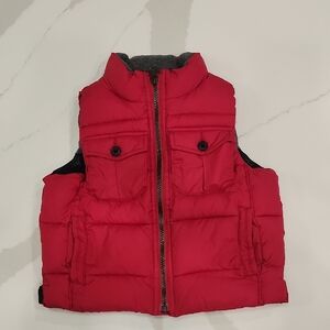 Red Puffer Vest